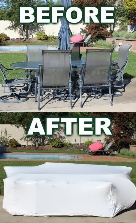 Shrink Wrap - Before and After
