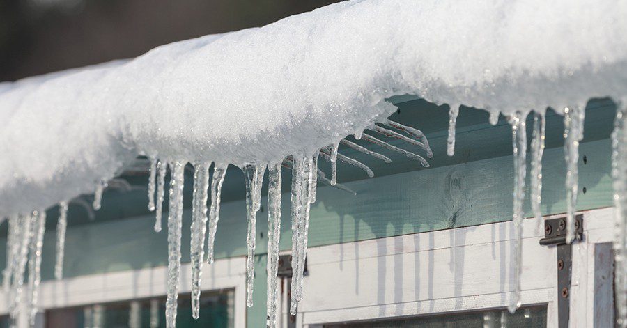 Frozen Gutters